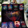 Stranger Things Ver1 Bed Set Cute with Quilt Blanket