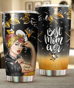 Strong Best Mom Ever Pittsburgh Penguins NHL Tumbler - G Fanatics