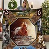 Strong Warrior Storm Horse Quilt Bed Set