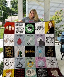 Study Like Harry Potter Combined Quilt Blanket with a Unique Design