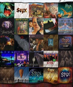 Styx Band Quilt Blanket - A Must-Have for Music Fans