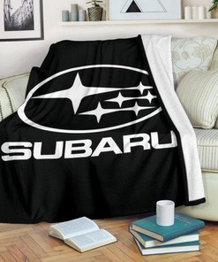 Subaru Blanket V2 - Show off your love for Subaru with this stylish and comfy quilt blanket.