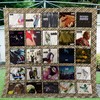 Suede Throws: Quilt Bedding Set with Suede Themed Fleece Blanket
