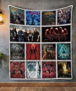 Suffocation Quilt Blanket - The Perfect Addition to Any Heavy Music Fan's Quilt Bedding Set
