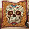 Sugar Skull Ver 2 Quilted Bedding Set - Perfect for Festivities