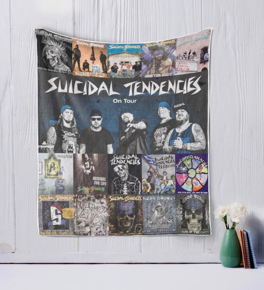 Suicidal Tendencies Quilt Blanket - Ideal for Metal Fans