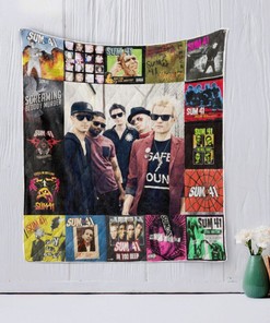 Sum 41 Quilt Bedding Set Pop Punk Bedding Set