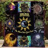 Sun Moon And Thousand Stars The Sun Sees Your Body Quilt Bedding Set for Astrology Lovers