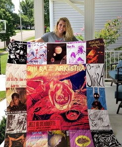 Sun Ra Quilt Blanket Ver 17 for Vintage Music Fans