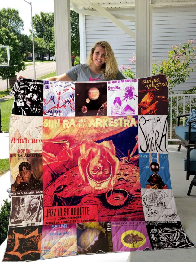 Sun Ra Quilt Blanket Ver 17 for Vintage Music Fans