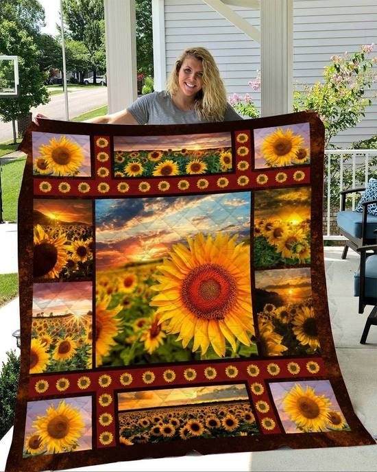 Sunflower Field Bedding Set