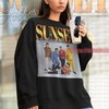 Sunset Rollercoaster Sweatshirt, Aesthetic Indie Rock Sweater for Movie Fans