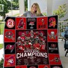 Super Bowl Champions Quilt Blanket - Perfect for Football Fans