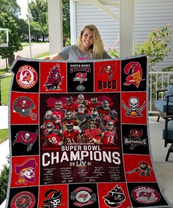 Super Bowl Champions Quilt Blanket - Perfect for Football Fans