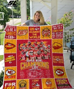 Super Bowl Liv Kansas City Chiefs Quilt Bedding Set - Perfect for Football Fans and Supporters