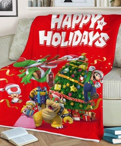 Super Mario Games Quote Quilt Bedding Set for Fans
