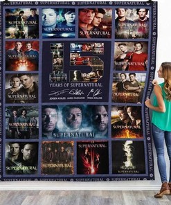 Supernatural Quilt Bedding Set - Show your Love for the TV Show with this Personalized Bedding Set