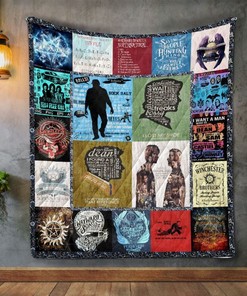 Supernatural TV Series-Inspired Quilt Bedding Set for Fans