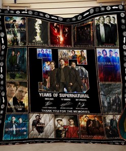 Supernatural's 15 Years Of Fun Quilt Bedding Set