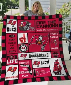 Support Your Team with Tampa Bay Buccaneers Quilt Blanket B040636