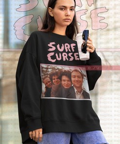 Surf Curse Retro Sweatshirt - Vintage Homage Sweater for Music Fans