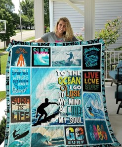 Surfing Life Quilt Bedding Set