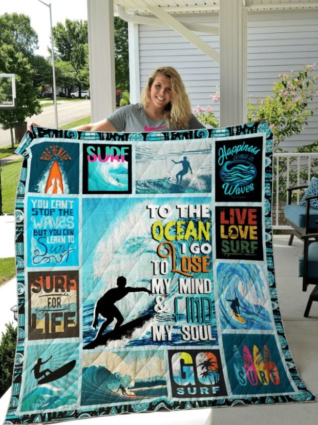 Surfing Life Quilt Bedding Set