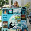 Surfing Theme Lose Mind Find Soul Quilt Bedding Set with Related Topic
