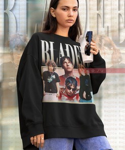 Swedish Rapper Bladee Sweatshirt | Vintage Homage Sweater | Fan Tees for Minimalist Movie Shirts