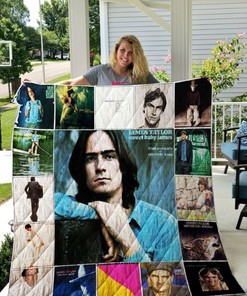Sweet Baby James James Taylor Quilt Blanket - Perfect for Music Lovers