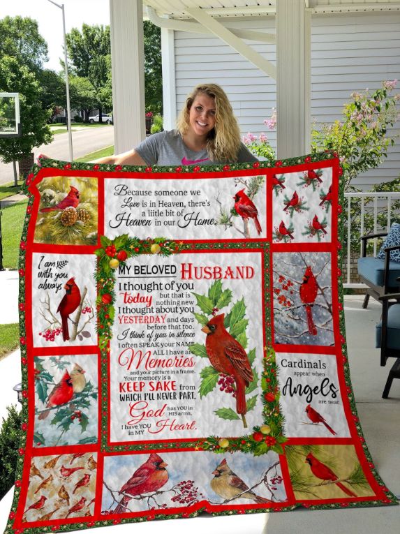 Sweet Memories of Husband Quilt Bedding Set
