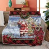 Sweet Sound of Bell with Sleigh on this Merry Christmas Quilt Blanket - Soft and Warm