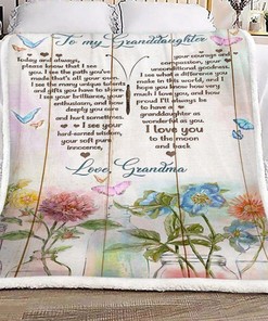 Sweetheart Butterfly Flower Themed Quilt Bedding Set for Granddaughters