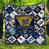 Swing For The Fences With Milwaukee Brewers Quilt Blanket