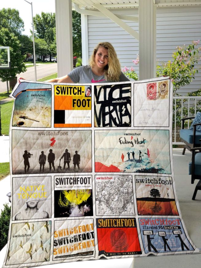 Switchfoot Albums Quilt Bedding Set Cute - Show Off Your Love For Switchfoot's Best Albums Cute Quilt Bedding Set
