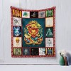 Symbols of Harry Potter Art Quilt Blanket