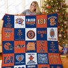 Syracuse Orange Quilt Bedding Set - Show your Support for Your Favorite Team with this Personalized Bedding Set