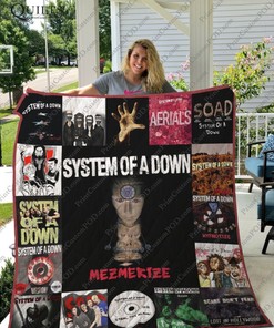 System Of A Down Fans Must-Have Quilt Blanket for Alternative Metal Lovers