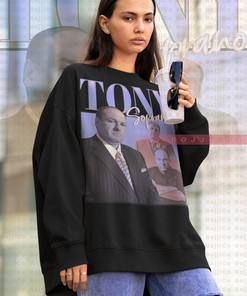 TONY SOPRANO Vintage Sweatshirt | Retro 90s Homage Sweater | Fan Gift for Tony Soprano | Classic Movie Tshirt