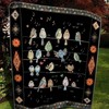 Ta030505 Quilt Blanket - Bird On Wire Home Decor