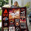 Taekwondo I Love Taekwondo It's A Real Kick Perfect Gifts For Taekwondo Lover Quilt Blanket ideal