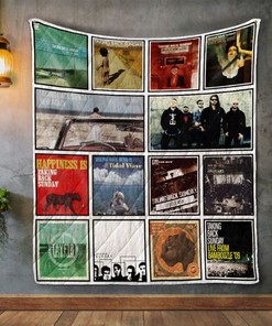 Taking Back Sunday Album Covers Quilt Blanket - MakeDamnSure for Fans