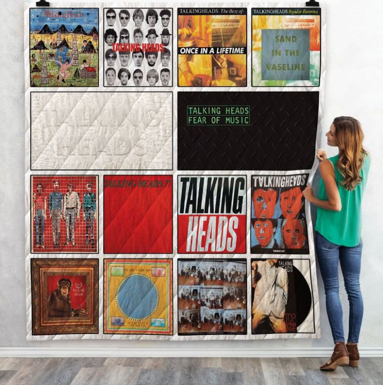 Talking Heads Albums Quilt Blanket For Dedicated Fans