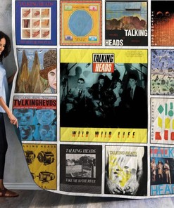Talking Heads-Themed Throws Quilt Blanket