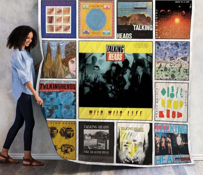 Talking Heads-Themed Throws Quilt Blanket