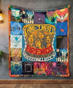 Tame Impala Quilt Bedding Set - Get lost in the music with this whimsical Tame Impala quilt bedding set