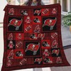 Tampa Bay Buccaneers Ha0411 Fan Made Quilt Blanket Bed Set for Boys