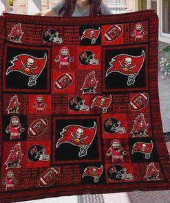 Tampa Bay Buccaneers Ha0411 Fan Made Quilt Blanket Bed Set for Boys