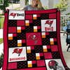 Tampa Bay Buccaneers NFL Inspired Quilt Bedding Set