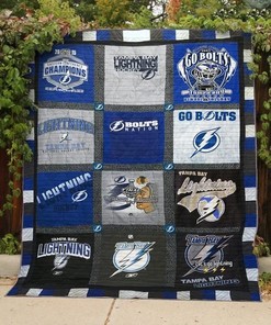 Tampa Bay Lightning Inspired Quilt Blanket 04 for Bedding Set - Perfect for Any Fan